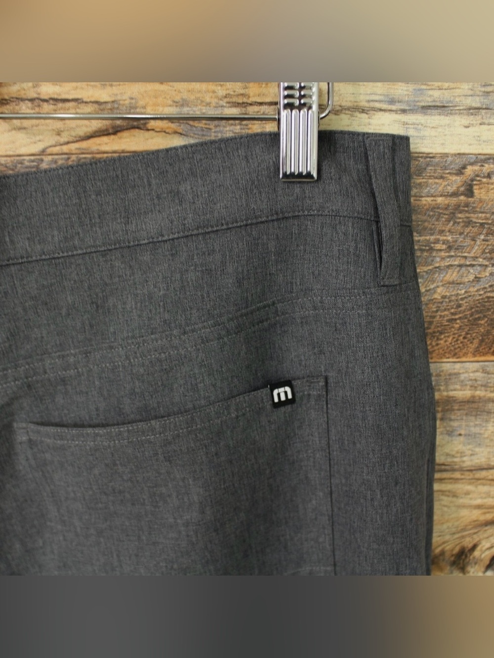 Travis Mathew Open To Close Golf Pants Size 36 Mens Dark Grey - Picture 3 of 6